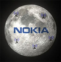 Phi hành gia sẽ được sử dụng mạng 4G của Nokia trên Mặt trăng