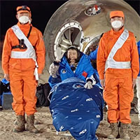 Phi hành gia tàu Thần Châu 14 trở về Trái đất an toàn sau 6 tháng làm việc trên vũ trụ