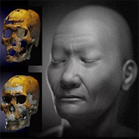 Phục dựng gương mặt người đàn ông sống cách đây gần 10.000 năm trước