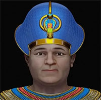 Phục dựng thành công chân dung ông nội của pharaoh Tutankhamun