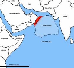 Quá trình tổn thất nitơ đang xảy ra trầm trọng ở biển Ả-Rập