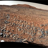 Robot sao Hỏa của NASA quay đầu khi gặp bãi đá 