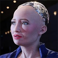 Robot Sophia sắp đấu giá các tác phẩm nghệ thuật đầu tiên