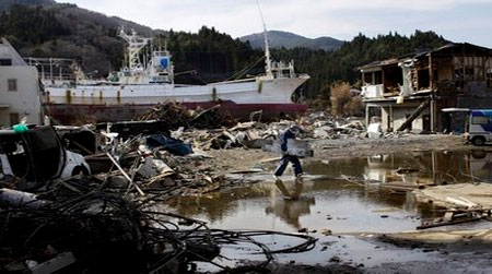 Siêu động đất Nhật làm đất nhão nghiêm trọng