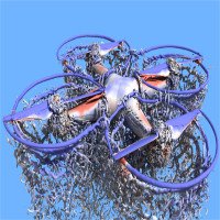 Siêu máy tính NASA mô phỏng gió lốc từ máy bay drone