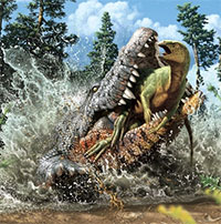Sinh sống cùng thời với khủng long, tại sao cá sấu không tuyệt chủng?