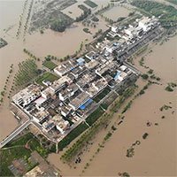 Sông Hoài (Trung Quốc) sắp phải gánh chịu 2 đợt mưa lớn