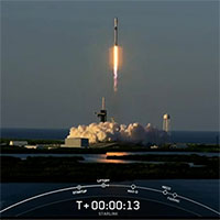 SpaceX mở màn năm 2022 bằng vụ phóng 49 vệ tinh