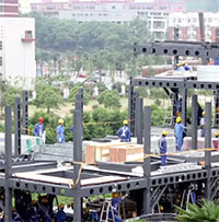 Tại sao Trung Quốc xây khách sạn 15 tầng chỉ mất gần 150 giờ với 200 công nhân?