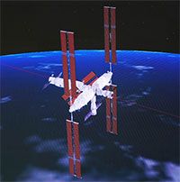 Tàu Thần Châu-17 lắp ghép thành công với Trạm vũ trụ Thiên Cung