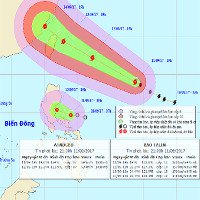 Thông tin mới nhất về cơn bão Talim và áp thấp nhiệt đới trên biển Đông