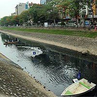 Thử nghiệm làm sạch bằng công nghệ Nhật Bản: Nước sông Tô Lịch bớt mùi, chỉ số môi trường thay đổi tích cực