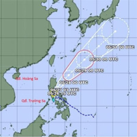 Thực hư chuyện bão Ewiniar đổ bộ Philippines 8 lần