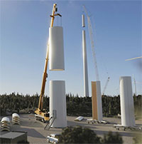 Thụy Điển phát triển turbine gỗ giúp giảm 90% khí thải