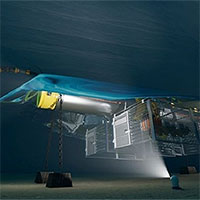 Trạm nghiên cứu ở độ sâu 10m dưới Bắc Băng Dương