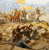 Trận hạn hán khiến quân Hung Nô xâm chiếm La Mã