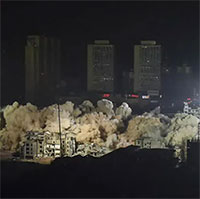 Trung Quốc đánh sập 19 tòa nhà trong 10 giây: Thứ khiến tất cả đổ sập lại không phải là thuốc nổ