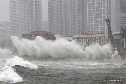 Trung Quốc lo thảm họa hóa chất vì siêu bão