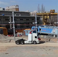 Trung Quốc ra mắt xe tải hạng nặng chạy điện đầu tiên