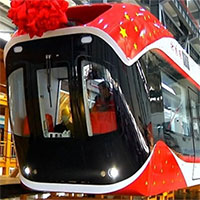 Trung Quốc sắp thử nghiệm tàu đệm từ chạy trên đường ray 