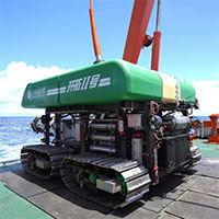 Trung Quốc thử nghiệm xe khai thác khoáng sản biển sâu