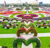 UAE khai trương vườn hoa lớn nhất thế giới