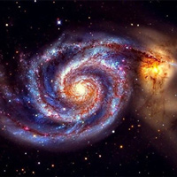 Vẻ đẹp kỳ lạ của thiên hà xoáy nước Whirpool