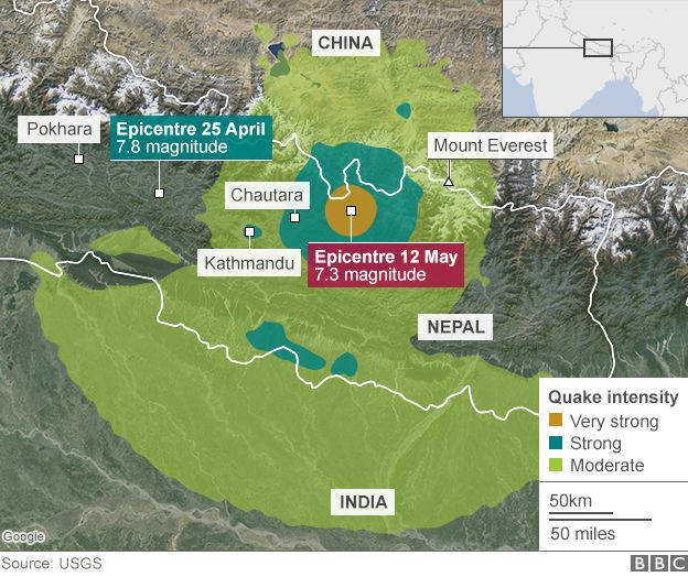 Vì sao Nepal tiếp tục bị động đất?