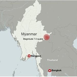 Việt Nam chịu dư chấn động đất mạnh cấp 5-6
